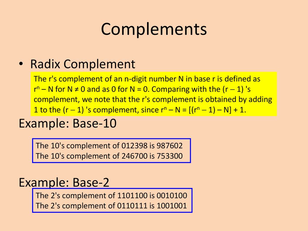 UNIT I: Introduction to Number Systems and - ppt download