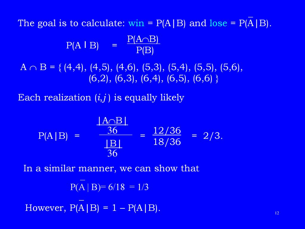 Lecture 10 Introduction To Probability Ppt Download Lecture 10 Introduction To Probability Ppt Download