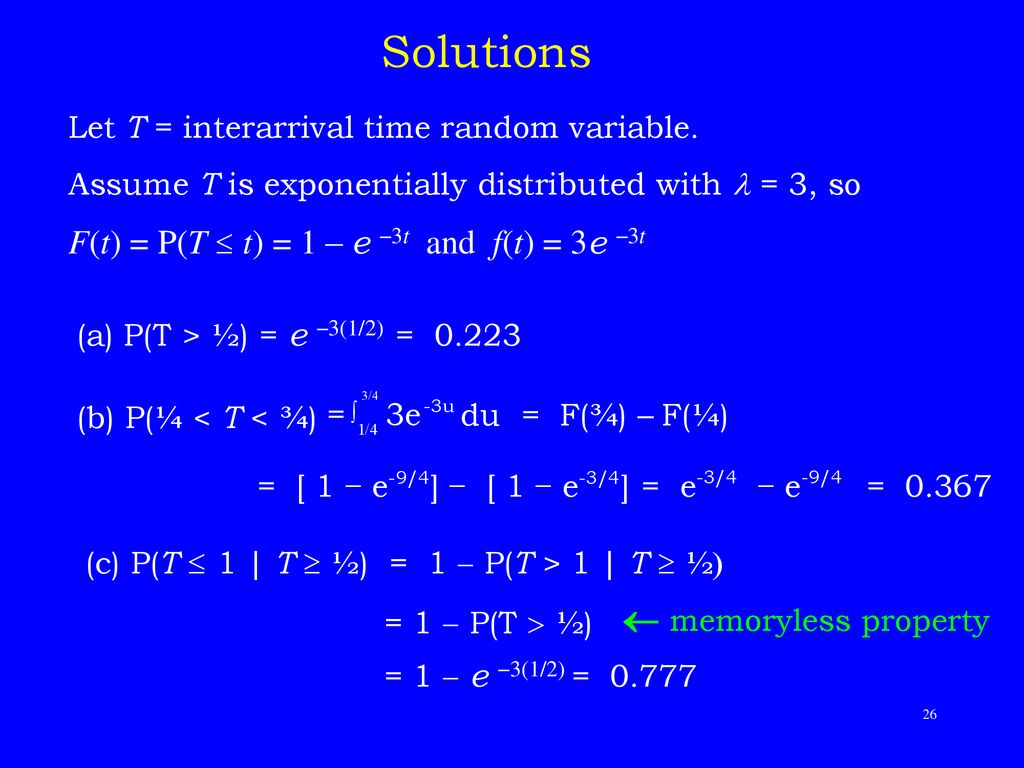 Lecture 10 Introduction To Probability Ppt Download