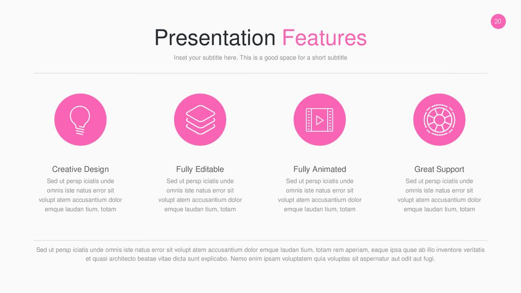 Presentation Features