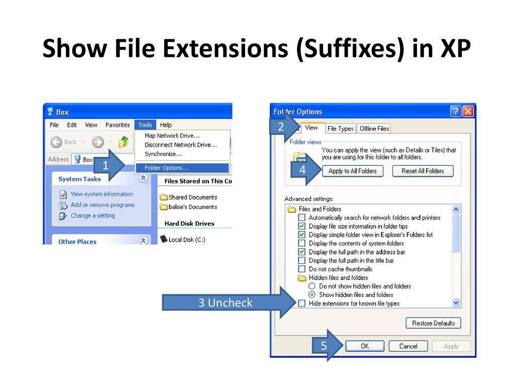 Working with data in windows ppt download