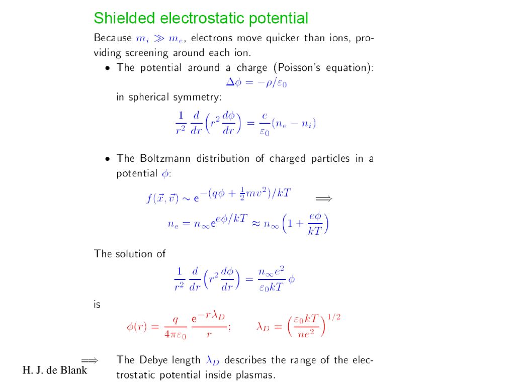 Plasma Physics and Controlled Fusion - ppt download