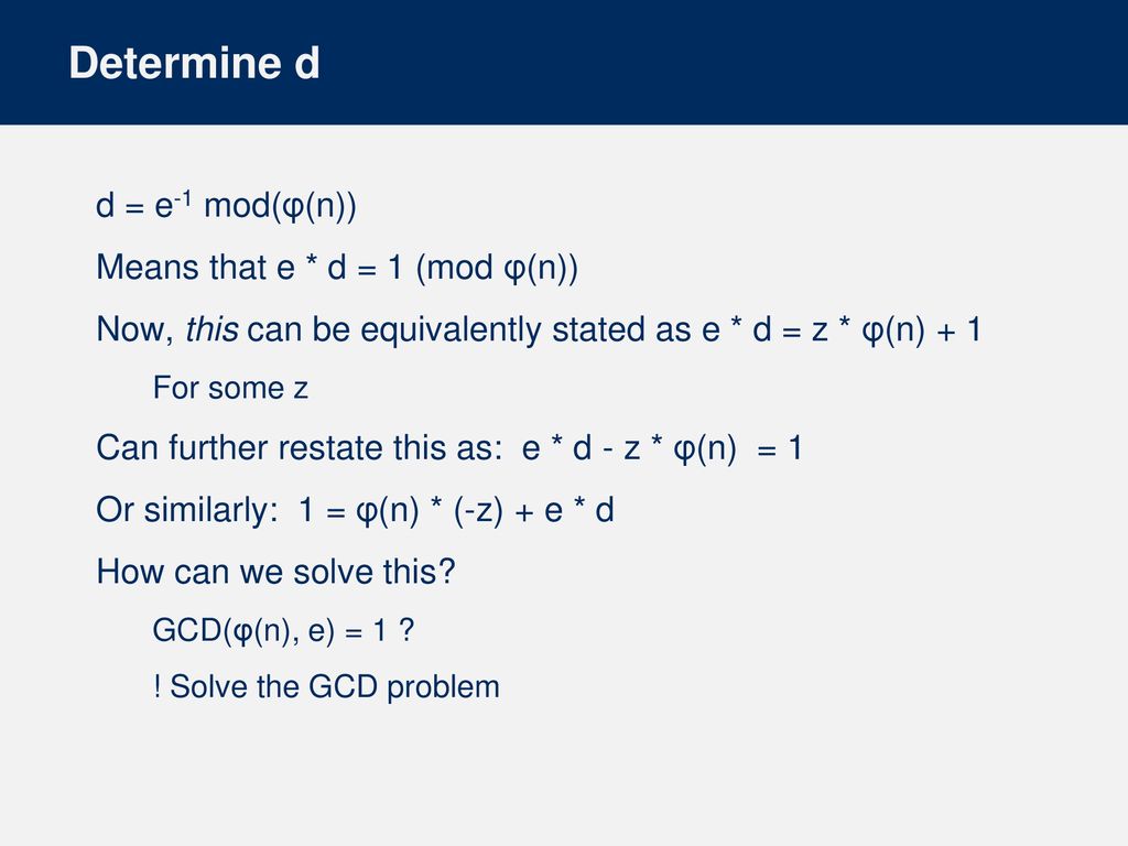 Cs Coe 1501 Recitation Rsa Encryption Decryption Ppt Download