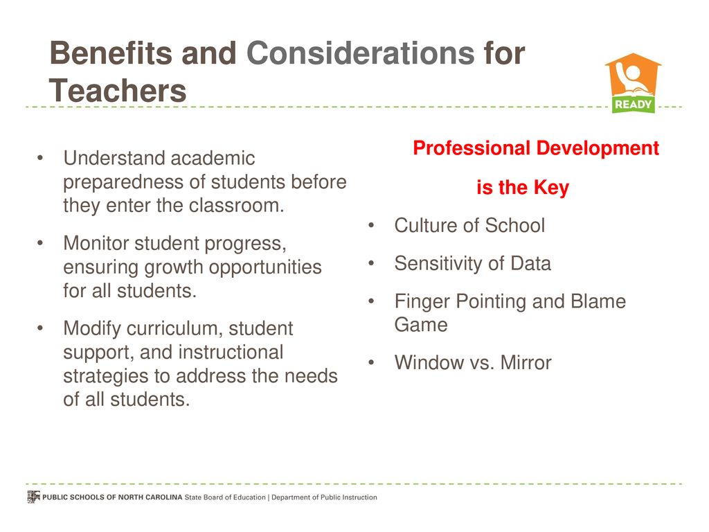 Benefits and Considerations for Teachers