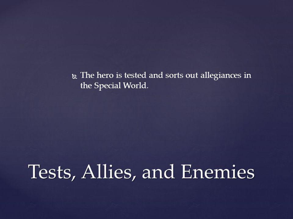 Tests, Allies, and Enemies