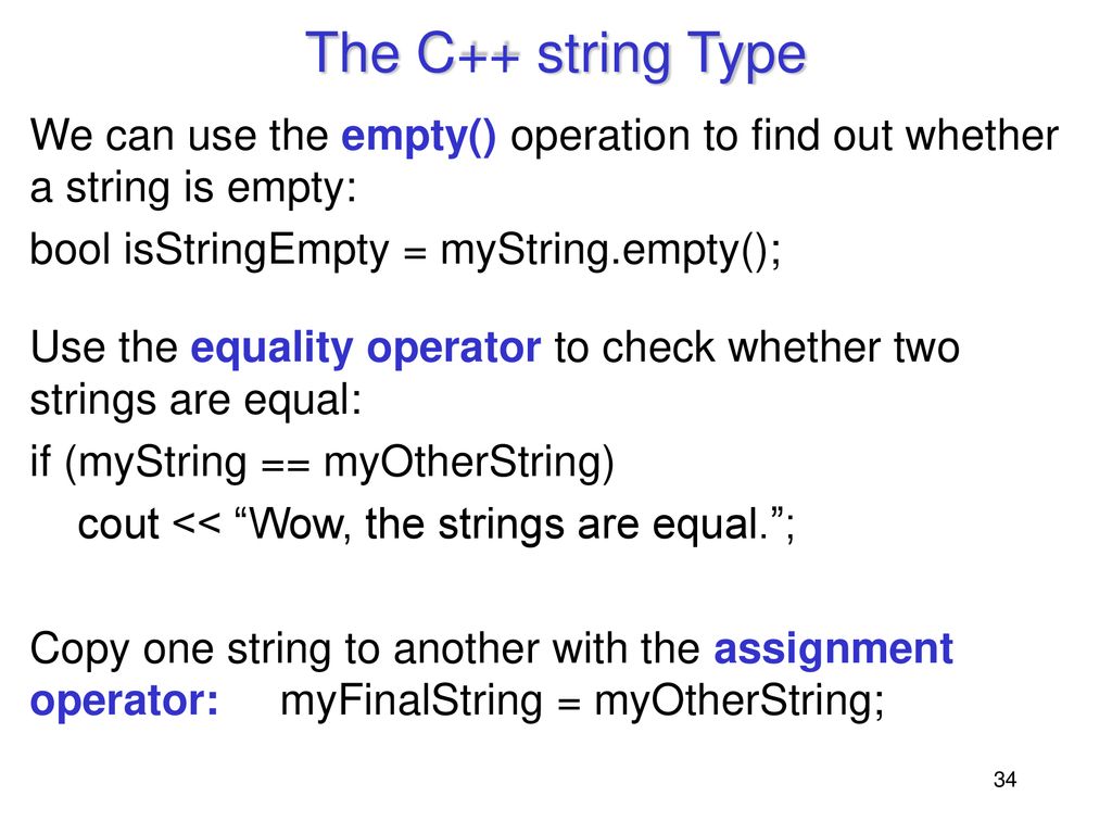 C++ Data Types and Data Abstractions - ppt download