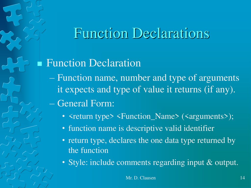 Chapter 4: Subprograms Functions for Problem Solving - ppt download