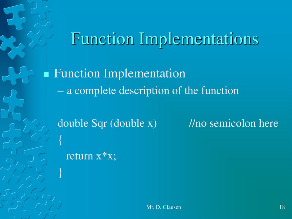Chapter 4: Subprograms Functions for Problem Solving - ppt download