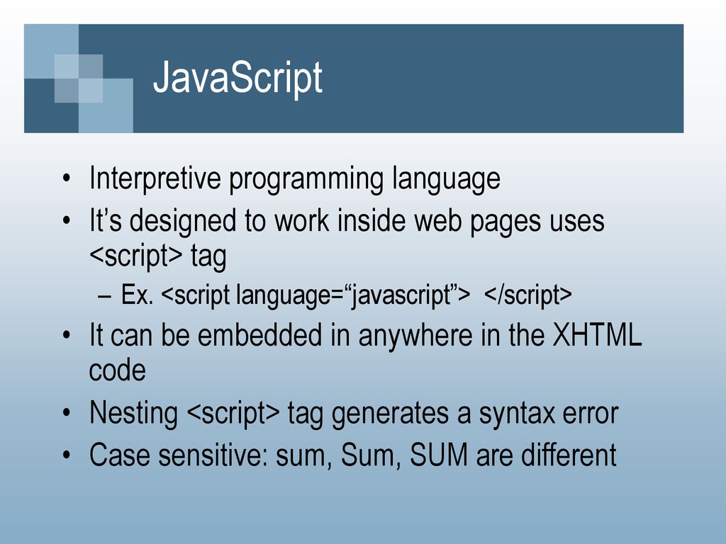 Chapter 19 JavaScript. - ppt download