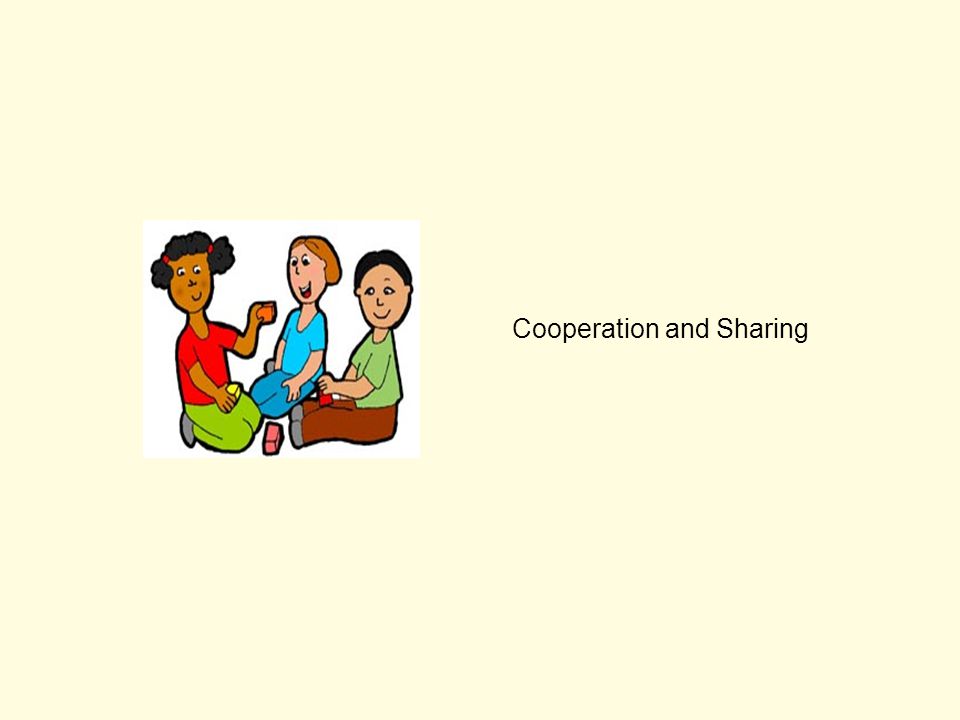 Cooperation and Sharing