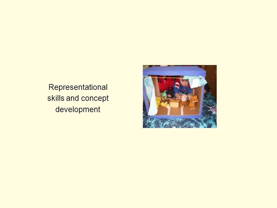 Representational skills and concept development