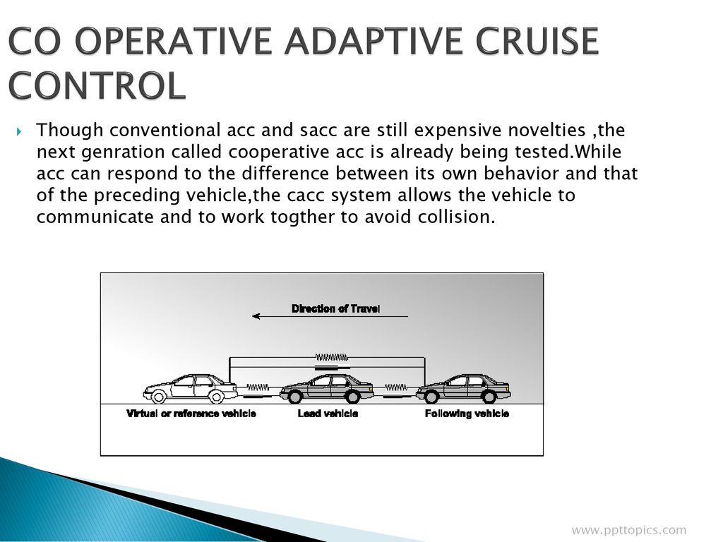 Cruise control et adaptive cruise control : différence et avantages