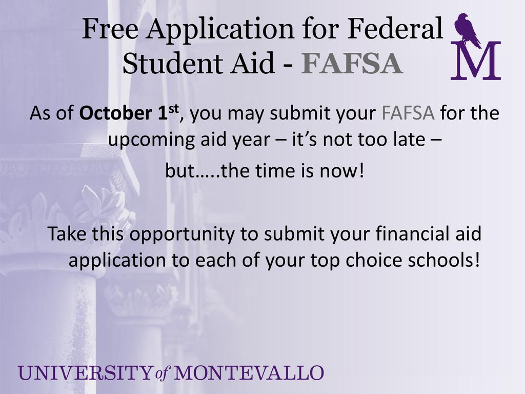 Financial Aid Friendly - ppt download