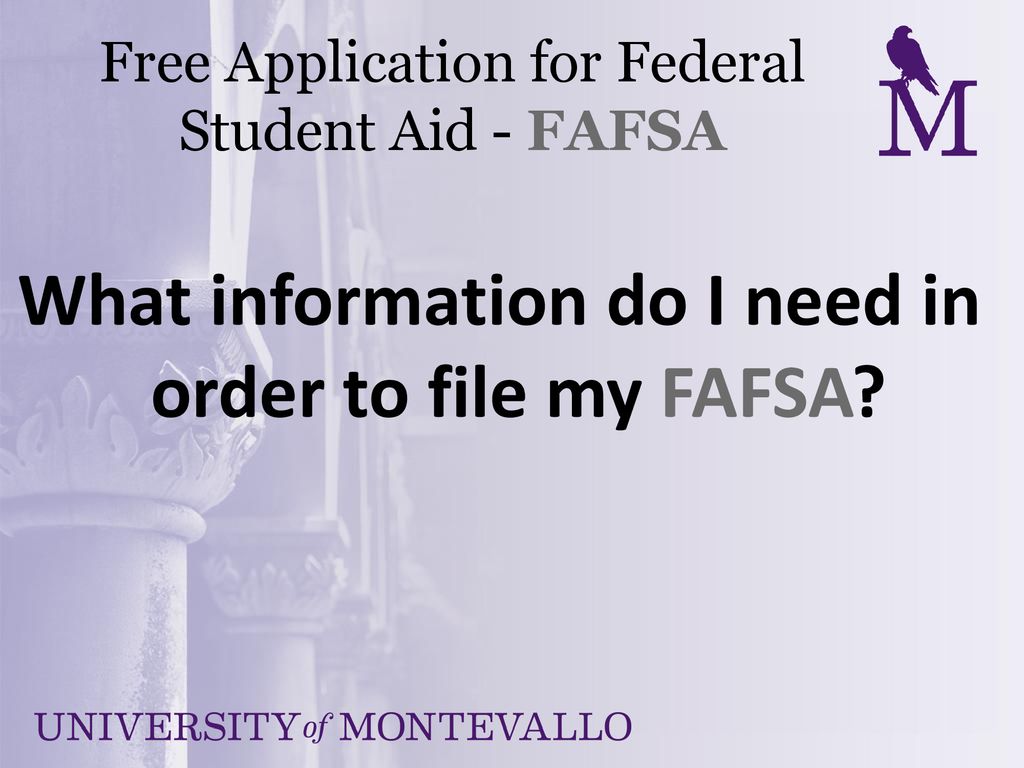 Financial Aid Friendly - ppt download