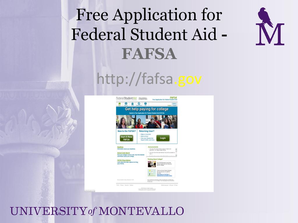 Financial Aid Friendly - ppt download