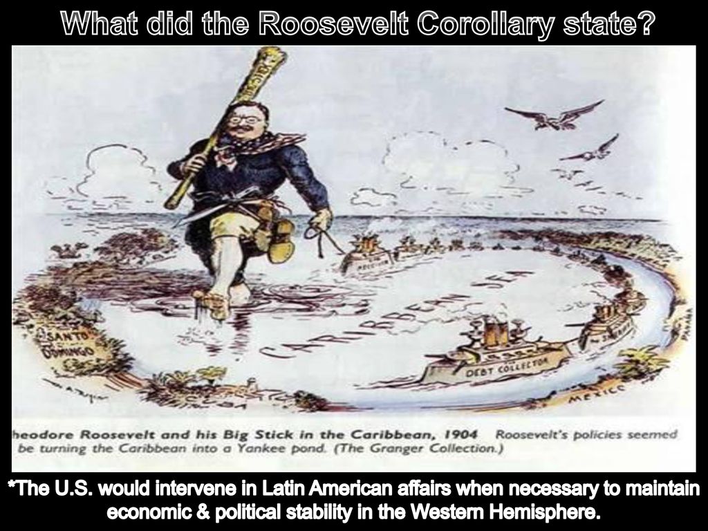 what did the roosevelt corollary state