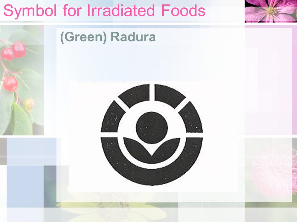 Symbol for Irradiated Foods