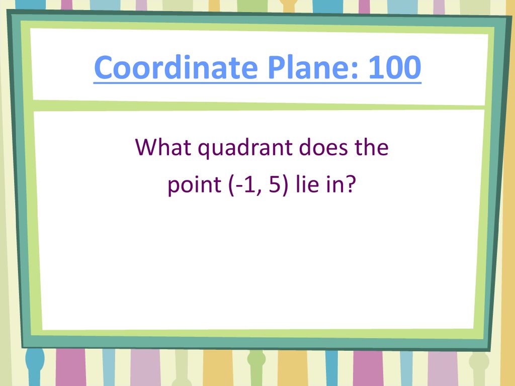 Chapter 1 Jeopardy! Variables & Expressions Ppt Download 