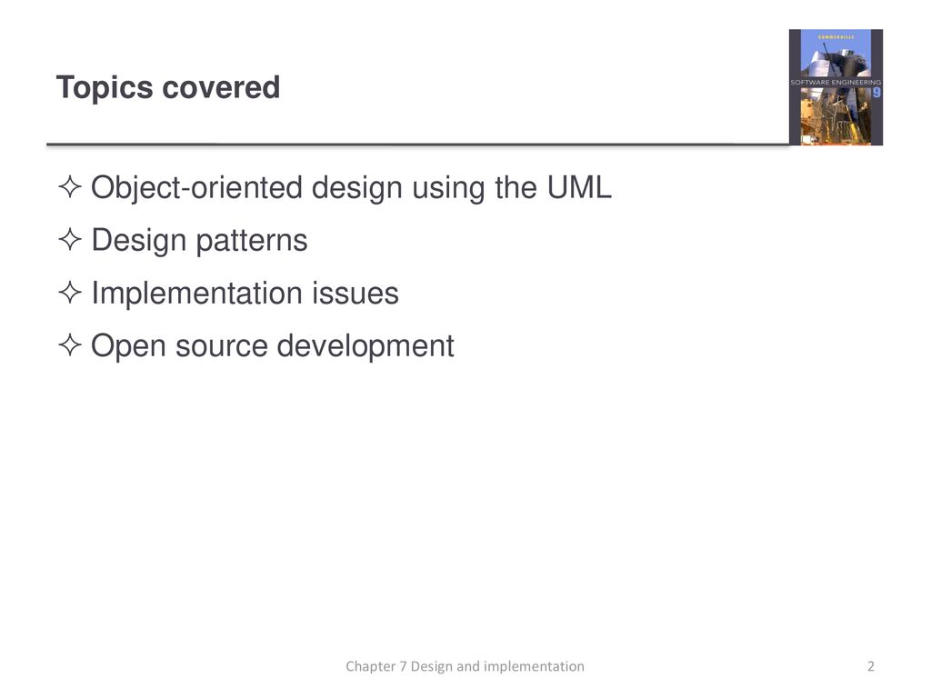 Chapter 7 – Design And Implementation - Ppt Download