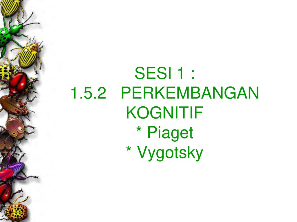 Pra3105 Perkembangan Kognitif Kanak Kanak