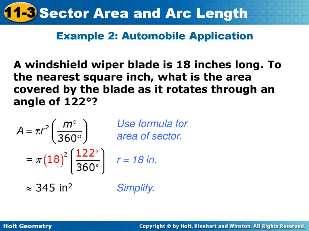 Example 2: Automobile Application