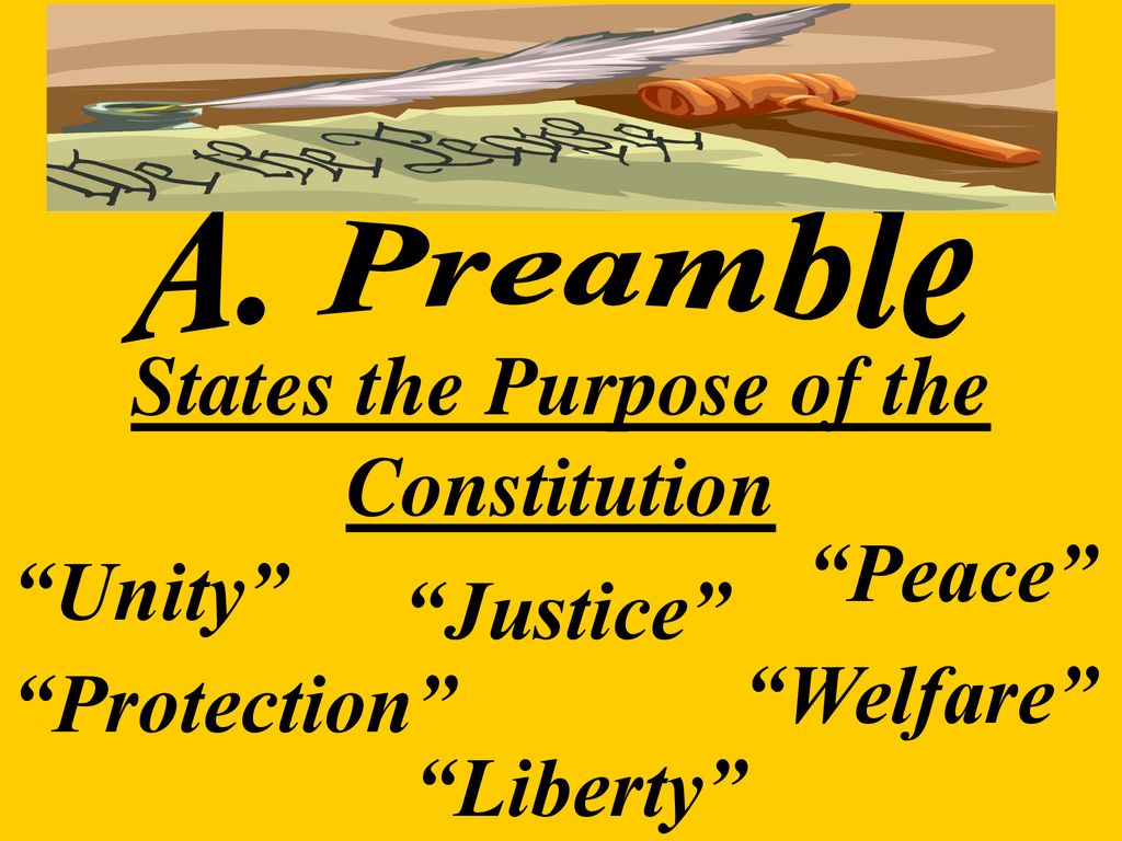 U.S. Constitution A. Parts. - Ppt Download