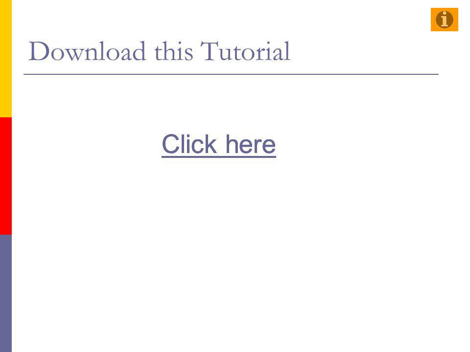 Download this Tutorial