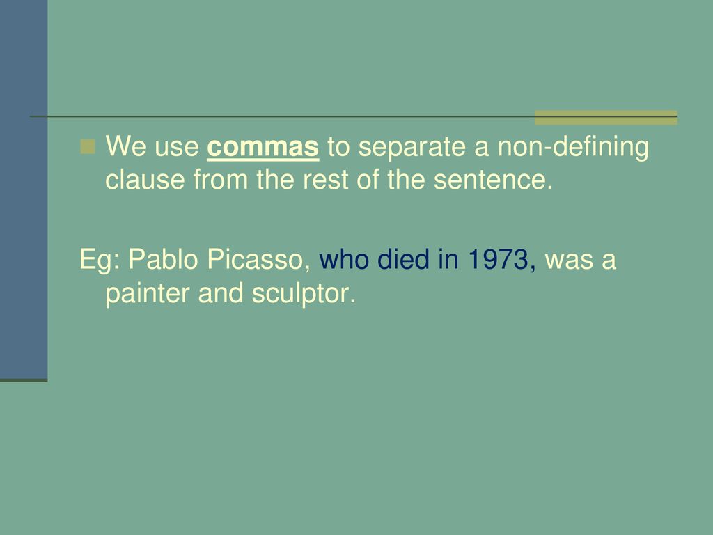 Relative Clauses Ppt Download Rewrite the sentences in the passive.