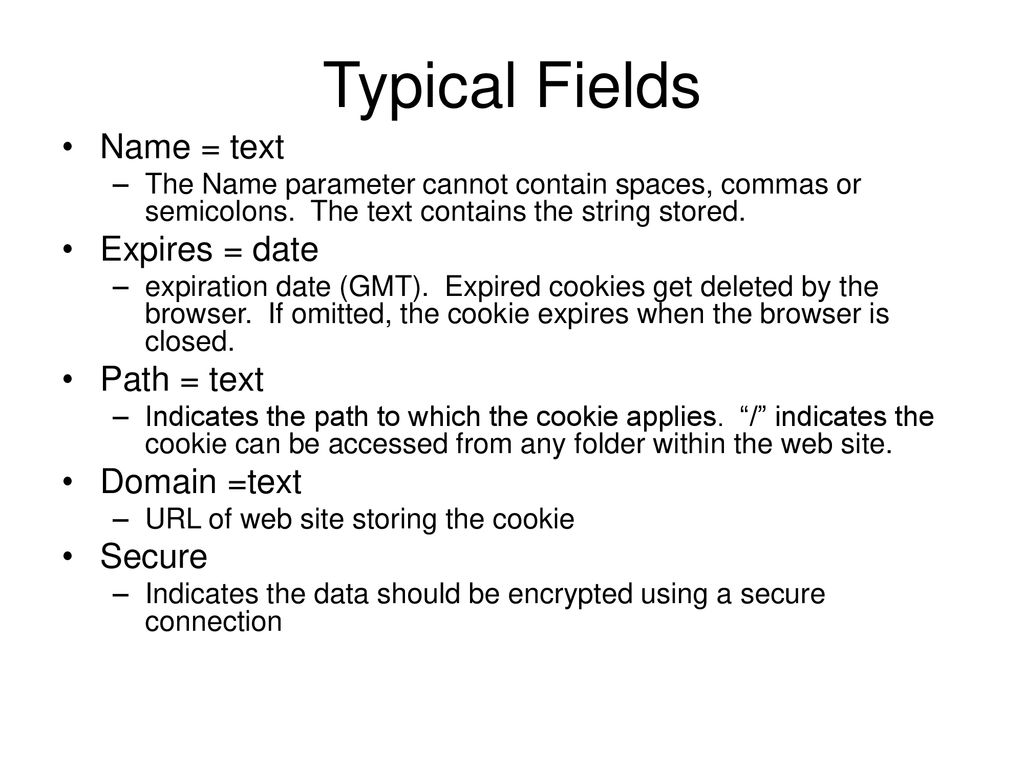 Cookies and javascript ppt download