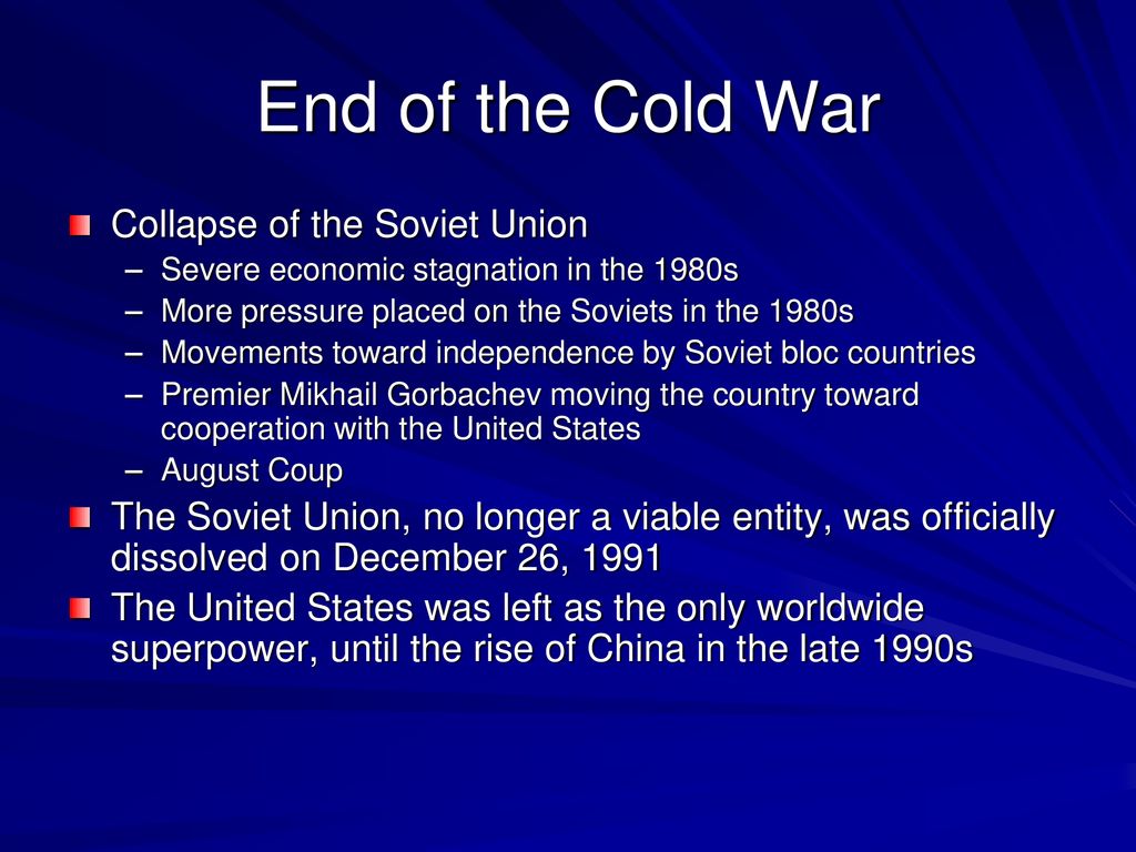 The Cold War Ppt Download