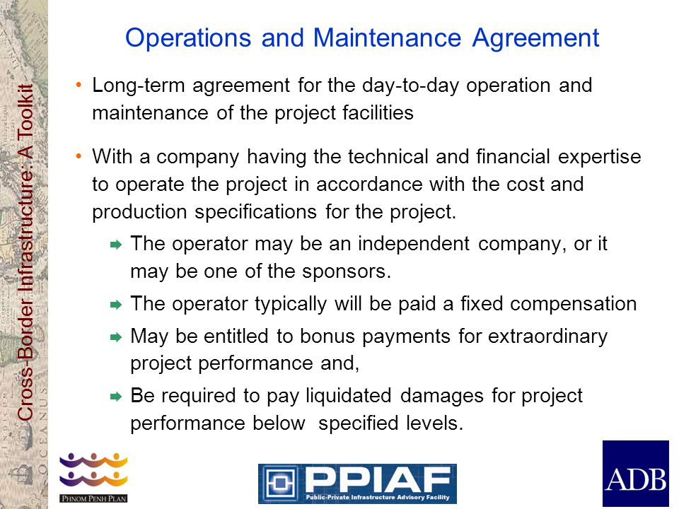 Operations and Maintenance Agreement