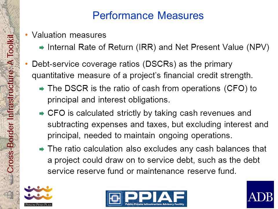Performance Measures Valuation measures