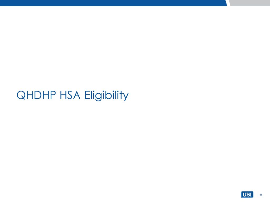 Qualified High deductible health plan overview ppt download