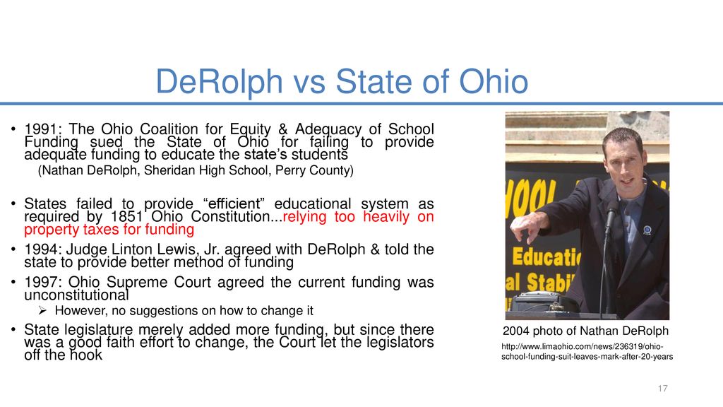 DeRolph vs State of Ohio