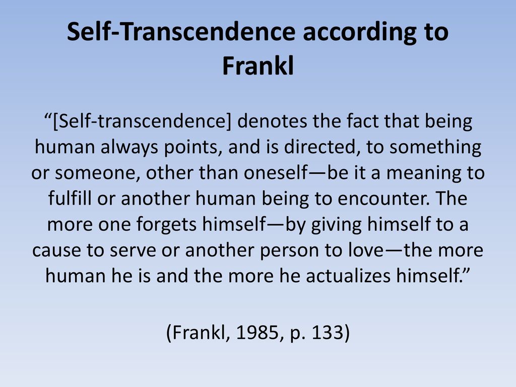 What is Self-Transcendence? Definition and 6 Examples (+PDF)