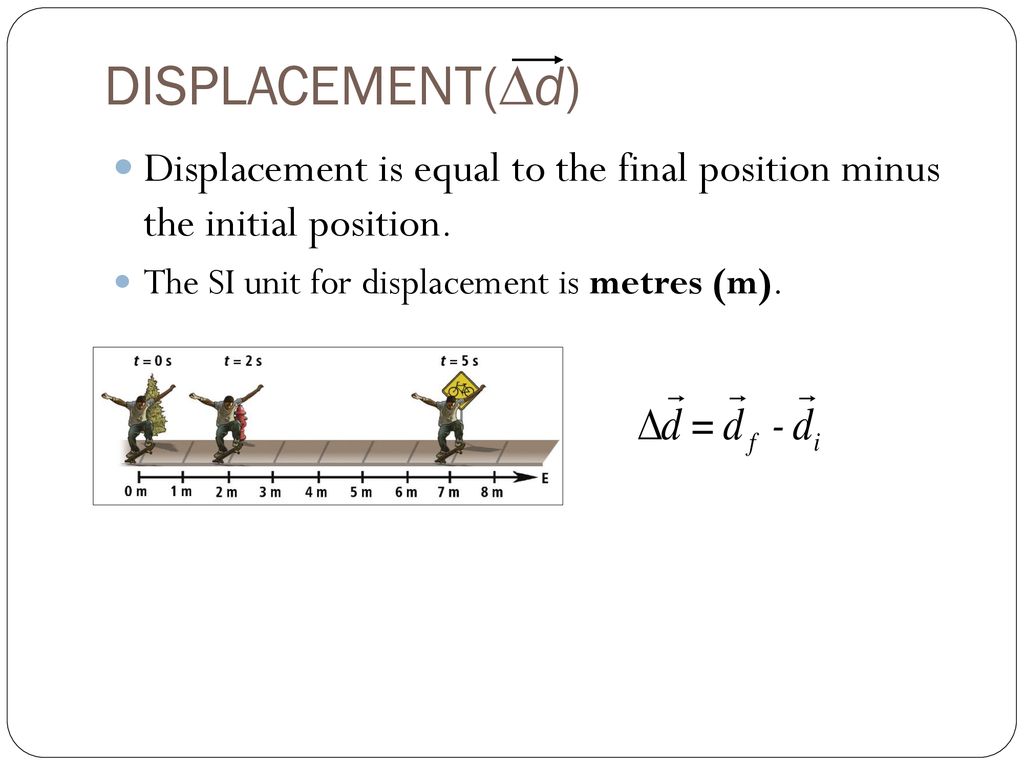Motion Many words are used when describing motion ppt download