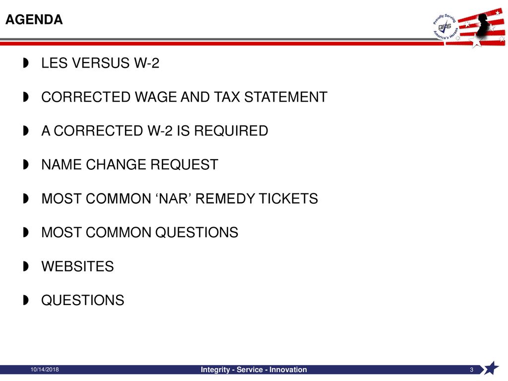 WAGE AND TAX STATEMENT CORRECTIONS(W-2c) - ppt download