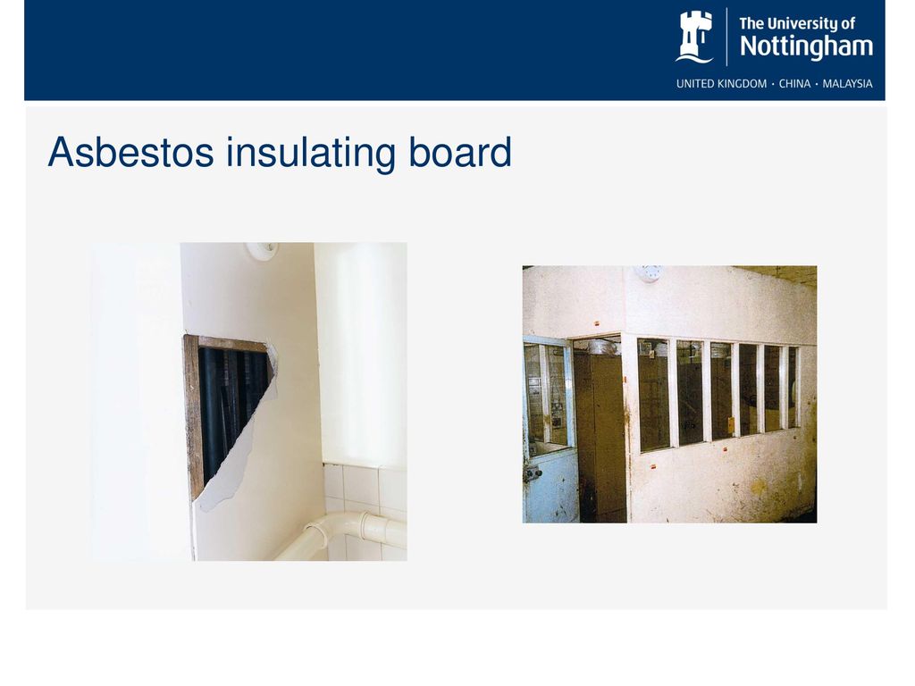 Potential Sources Of Asbestos In Buildings Ppt Download