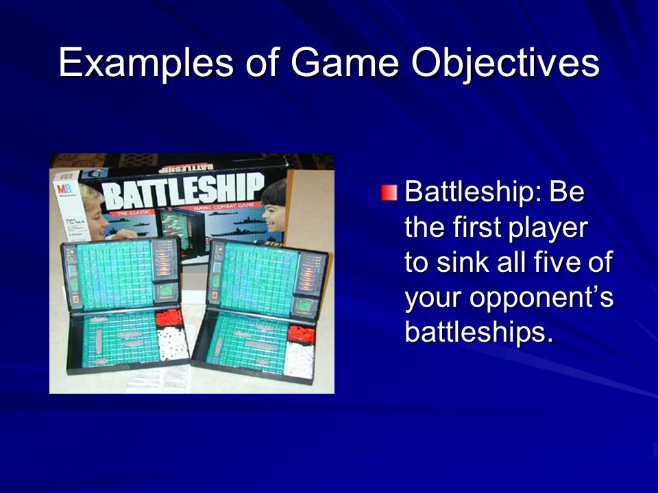 Game Objectives Provide Challenges Set the tone of the game - ppt video  online download
