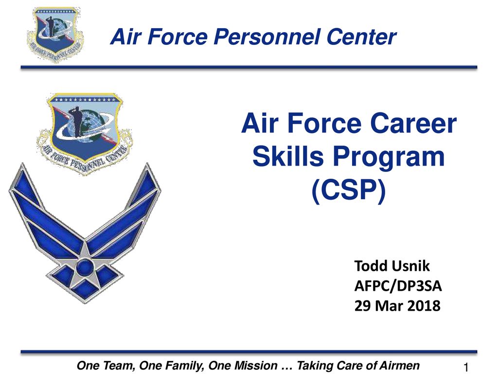 Air Force Personnel Center ppt download