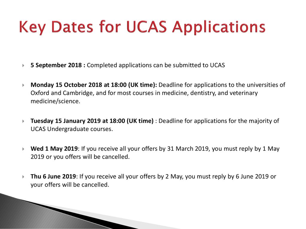 UCAS Applications UCAS Cycle: September ppt download