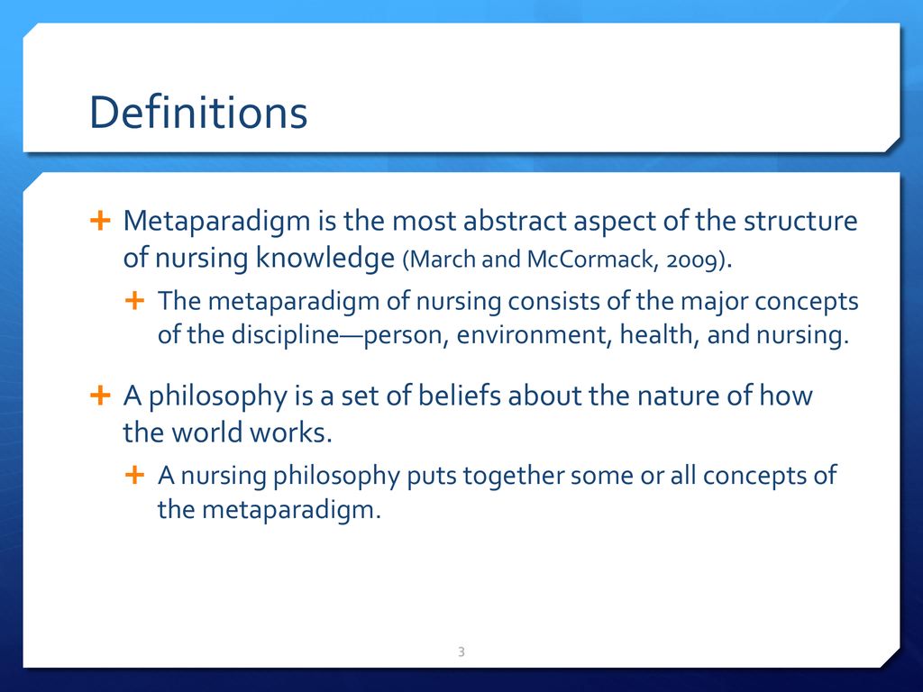 Introduction To Nursing Theory And Science Ppt Download