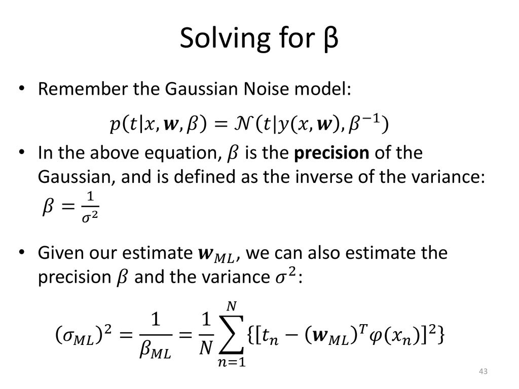 Linear Models For Regression Ppt Download