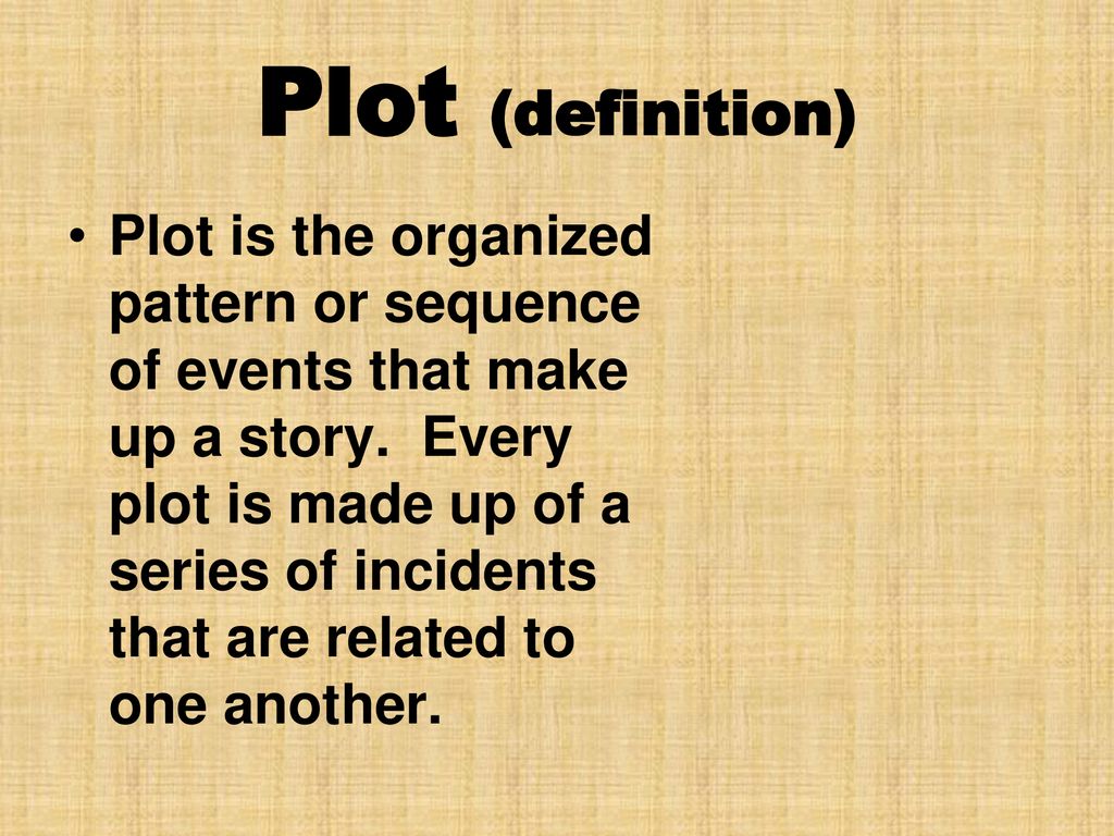 Plot (definition)