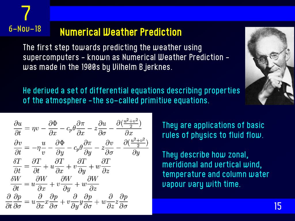 7 Weather Forecasting predicting the weather over the coming days - ppt download
