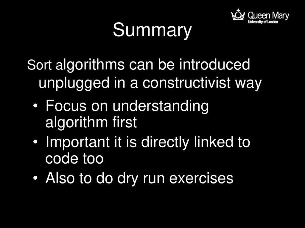 Bubble Sort Paul Curzon - ppt download