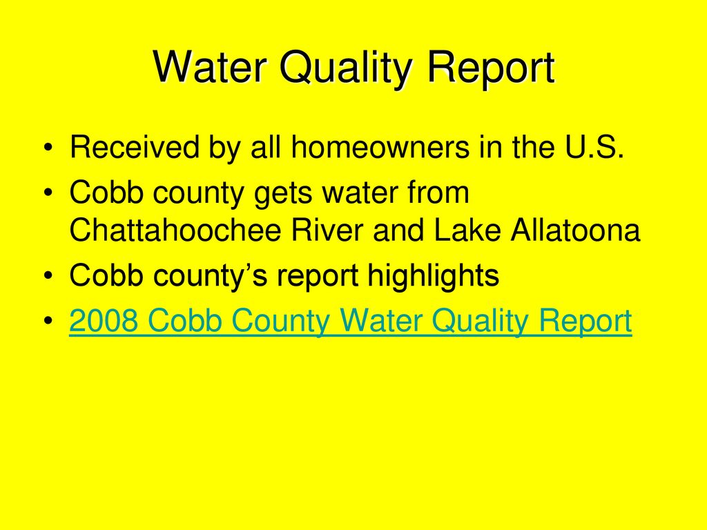 Water Treatment. ppt download