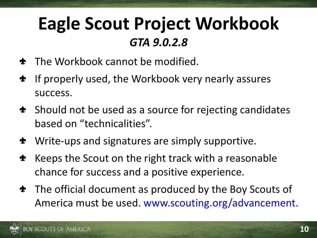 Eagle Scout Project Workbook Doc at tarrachelblog Blog