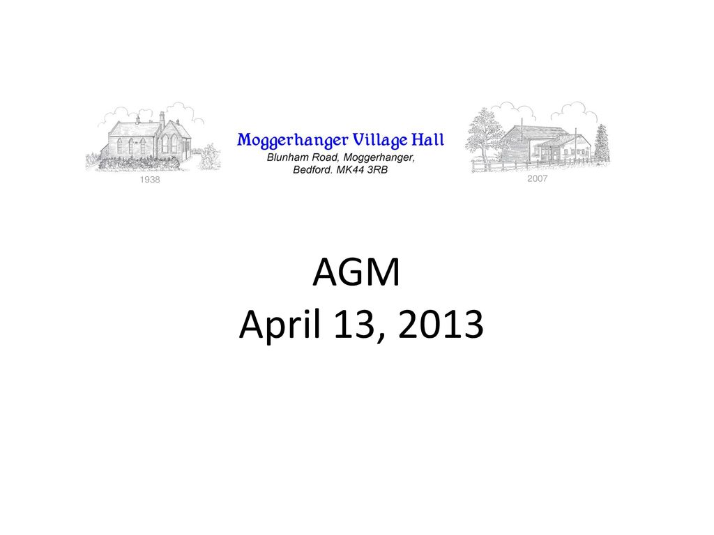 AGM April 13, Ppt Download