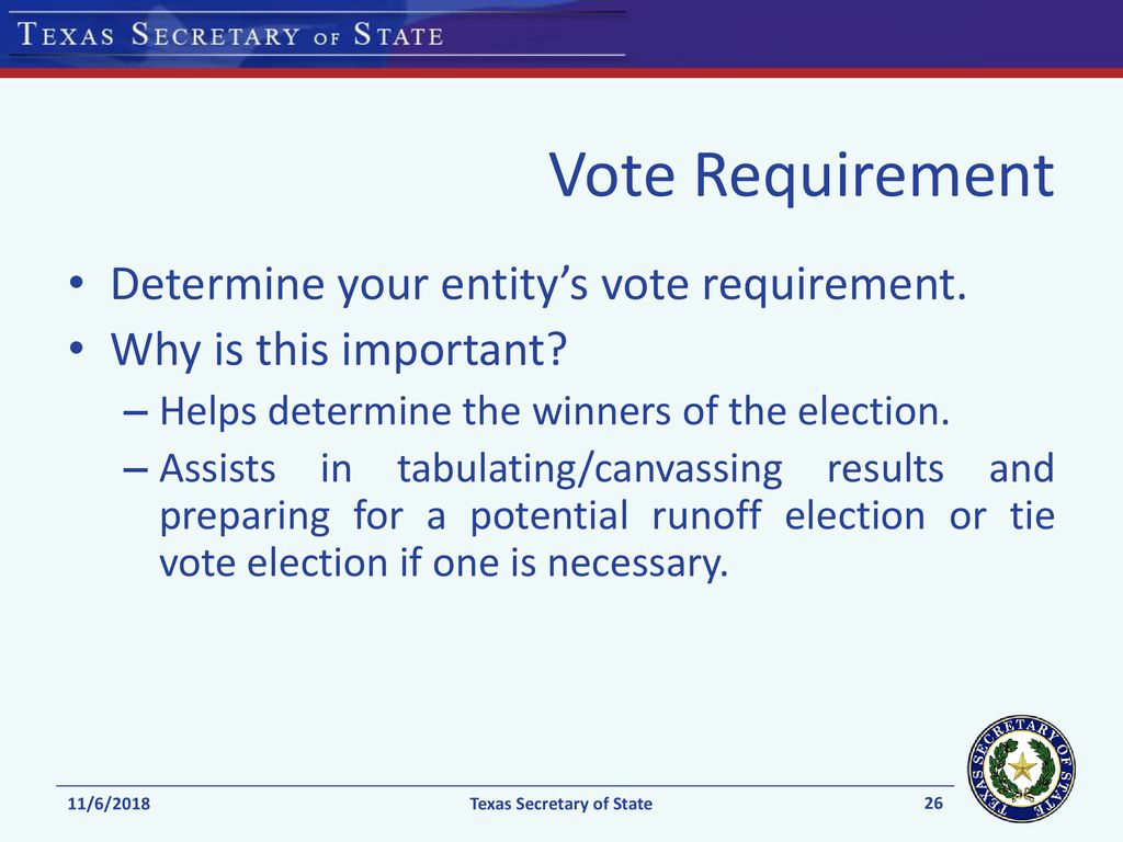 Preparing For Your Election - Ppt Download